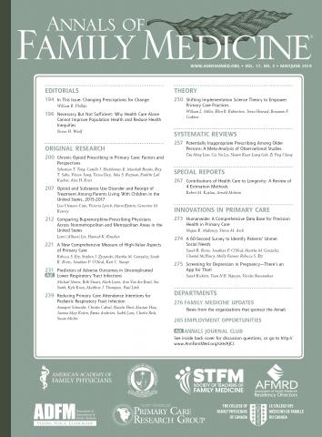 The Annals of Family Medicine: 21 (5)